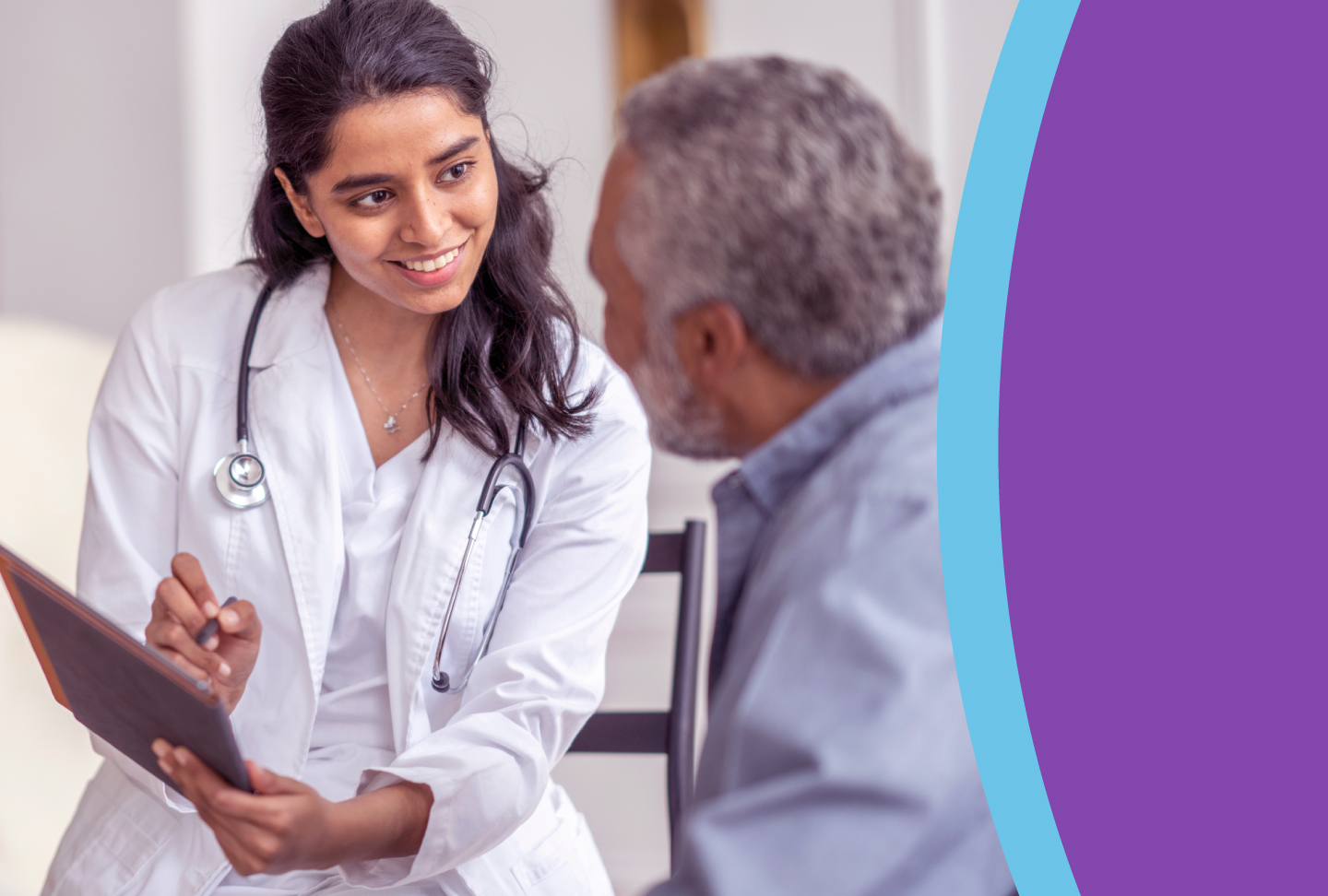 Creating Your PeopleCare Plan Provider speaking with patient