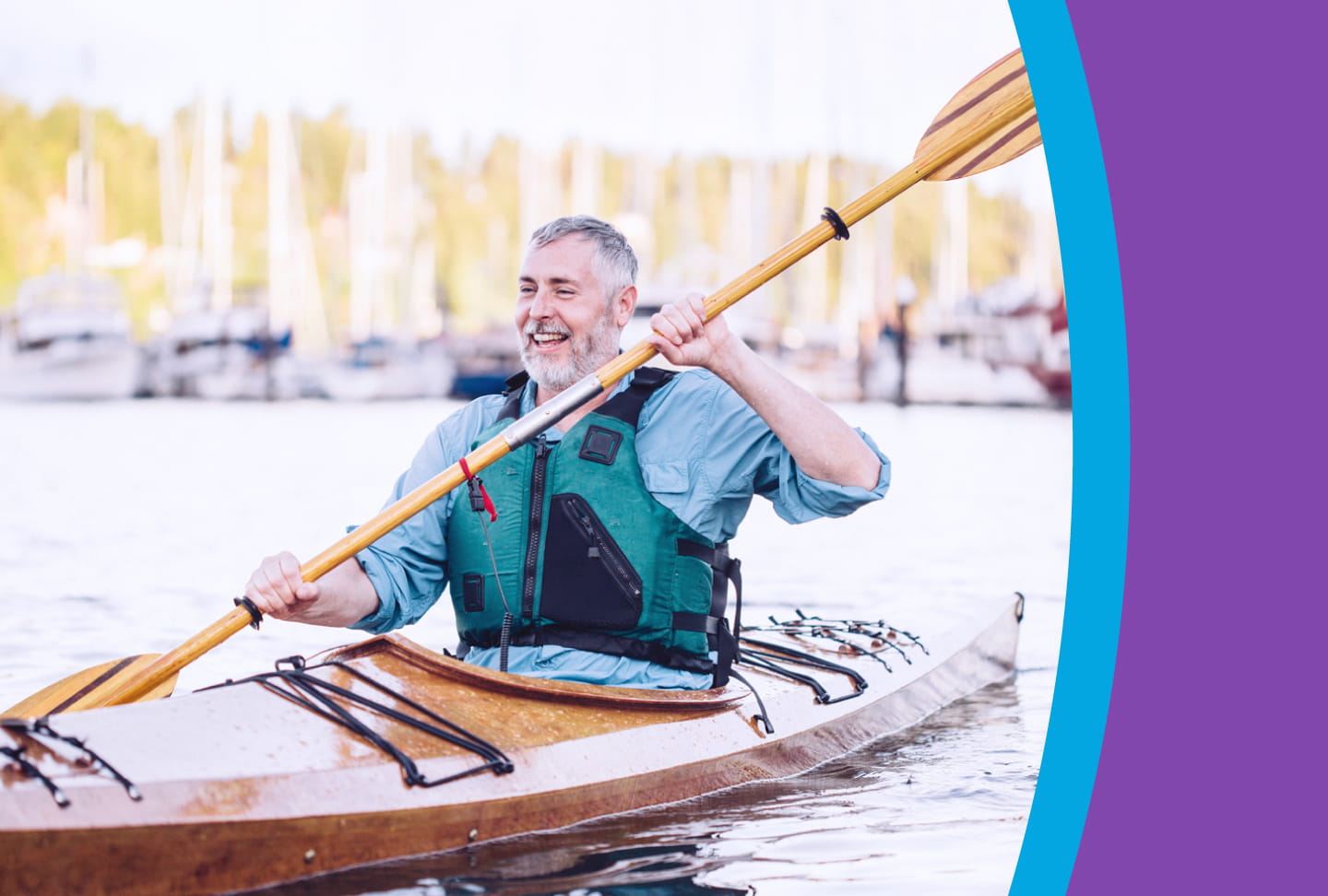 Make Prostate Health Your Habit Person in kayak