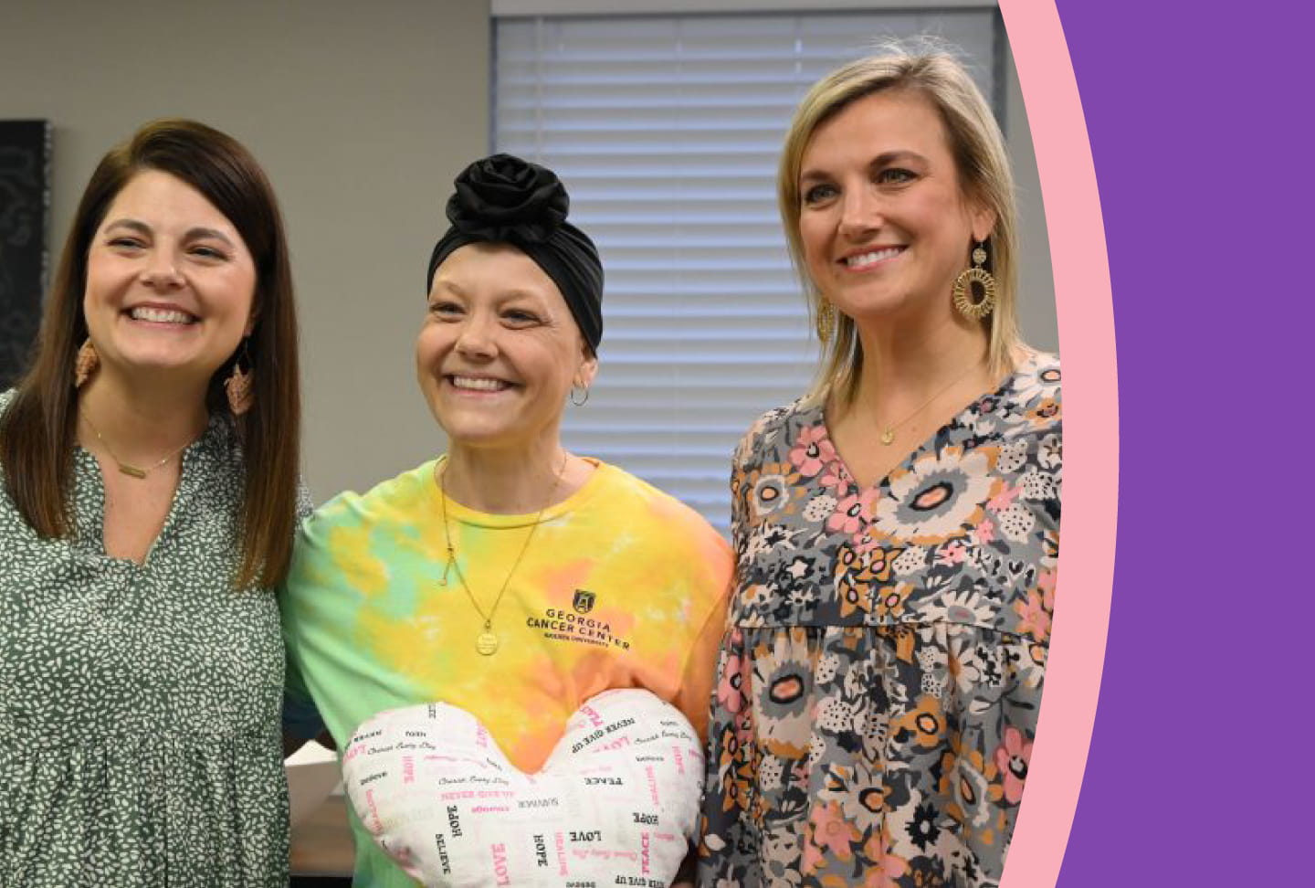 A Gift From the Heart for Patients with Breast Cancer Across the CSRA A Gift From the Heart for Patients with Breast Cancer Across the CSRA