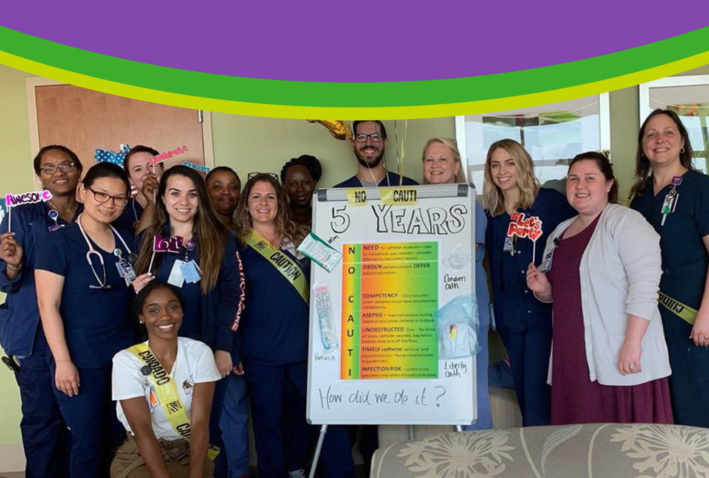 Wellstar Paulding Improves Patient Safety Wellstar Paulding Hospital team celebrates five years without CAUTI.
