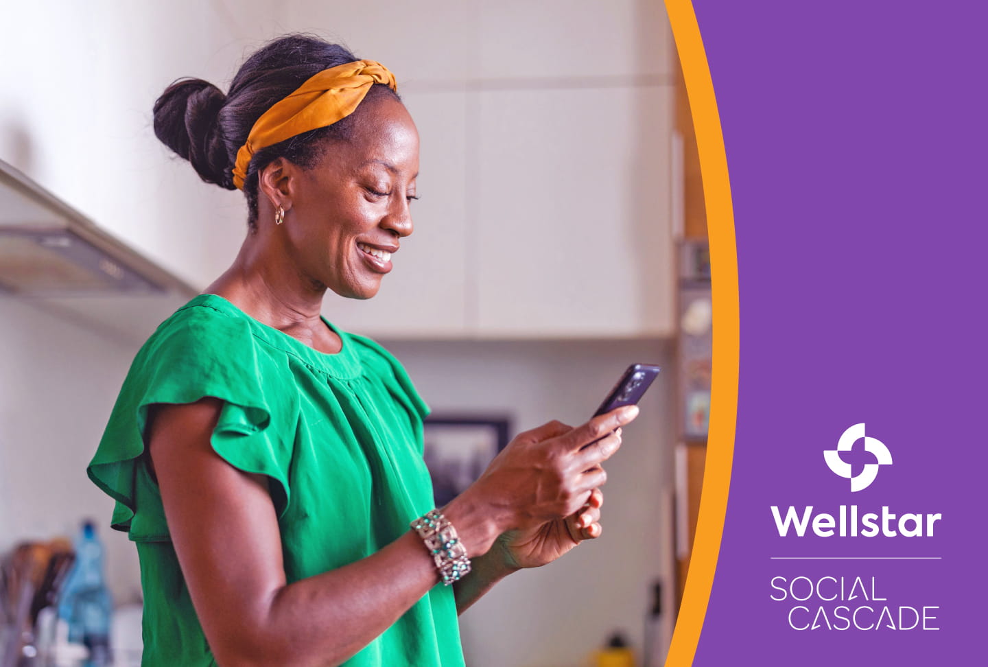 Wellstar Partners with Social Cascade to Tackle Health Inequity Through Technology A friendly image of cascade