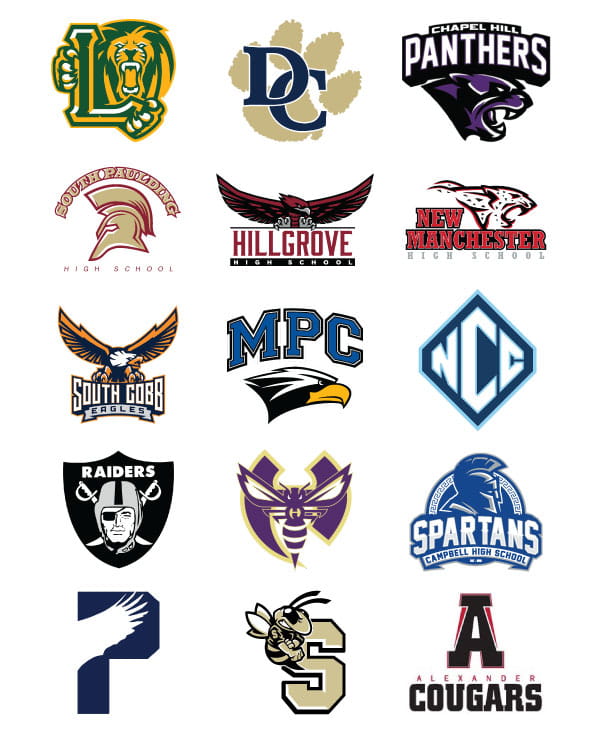 Ortho High School Logos