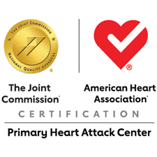 The Joint Commission and American Heart Association primary heart attack center certification logo