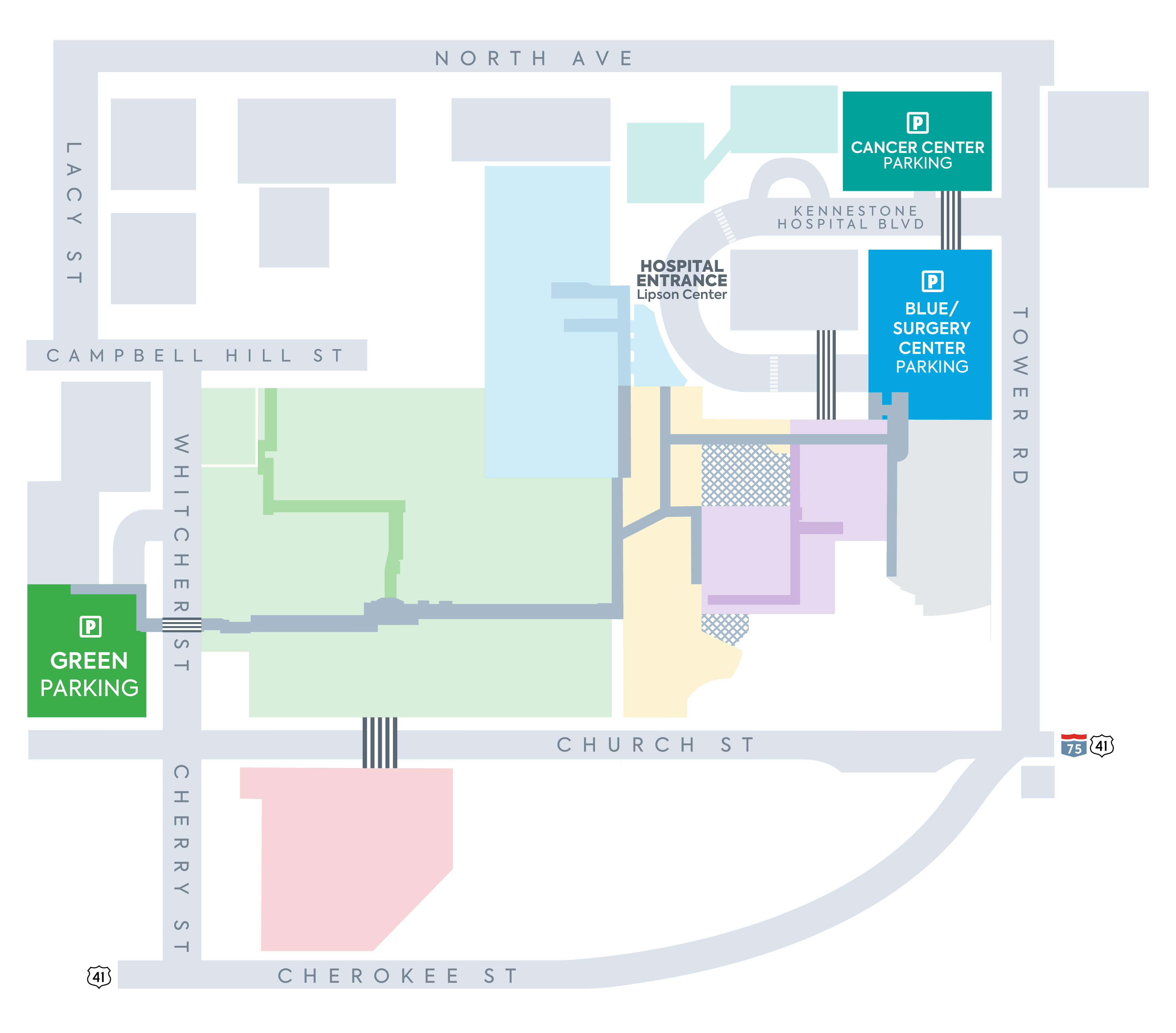 Image of Kennestone Medical Center Parking