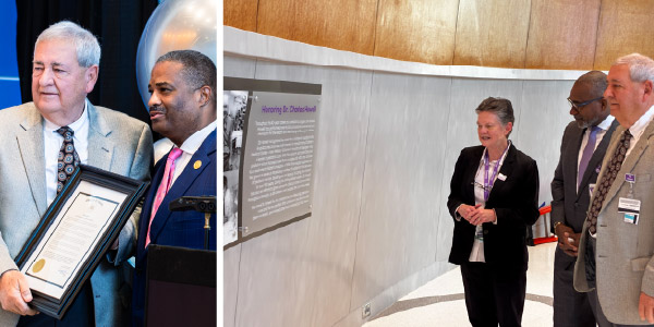 Wellstar Children’s Hospital of Georgia dedicates new lobby to pioneering Pediatric Surgeon Dr. Charles Howell