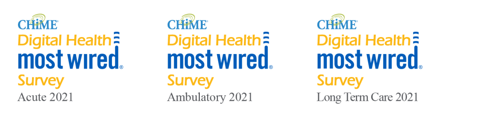 Digital Health Most Wired logos