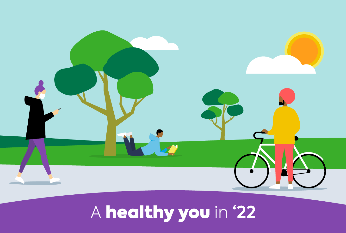Here’s to a Healthy You in ‘22 Image