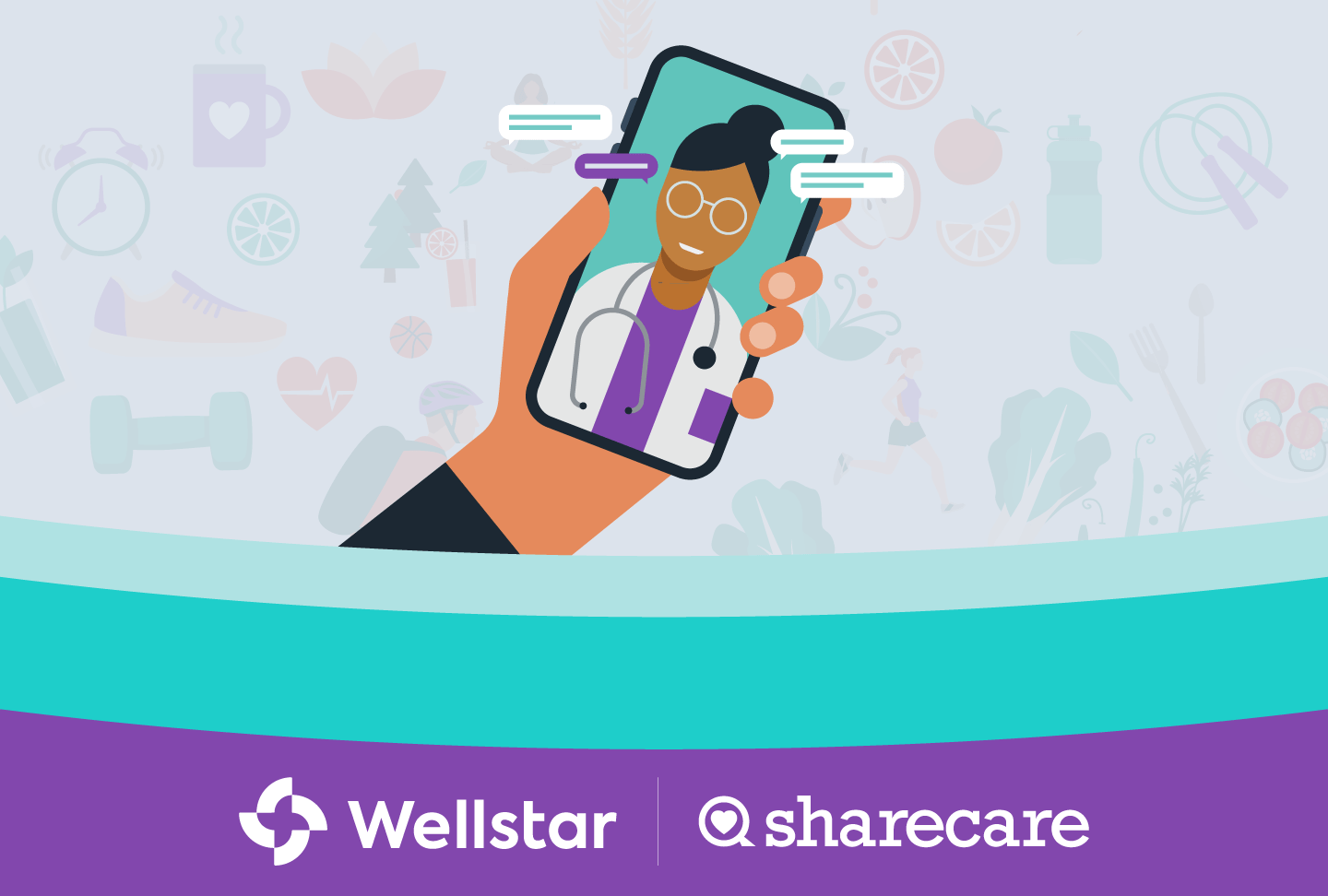 Wellstar and Sharecare Partner to Deliver Personalized Health and Wellness Platform Image