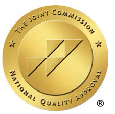 Gold badge reads The Joint Commission National Quality Approval