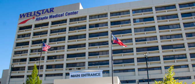 Wellstar Atlanta Medical Center entrance