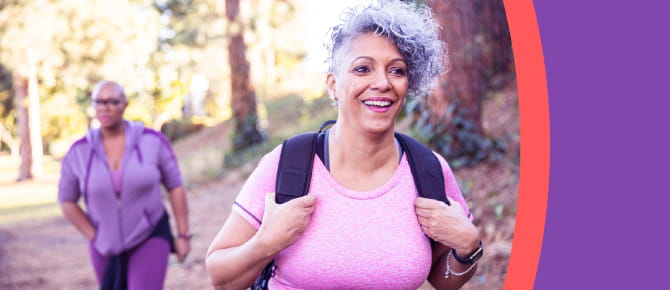 Photo of people hiking