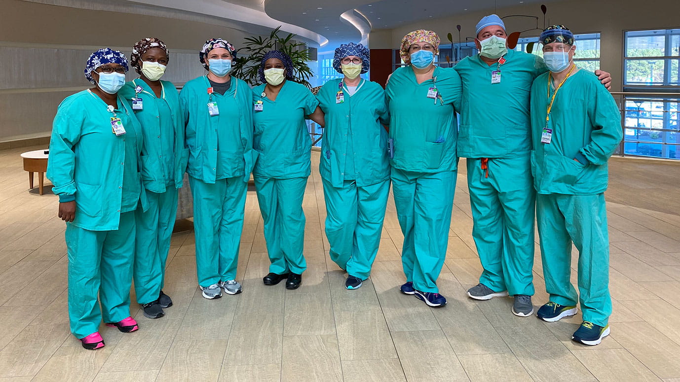 The Wellstar Paulding Hospital Surgical Services Team