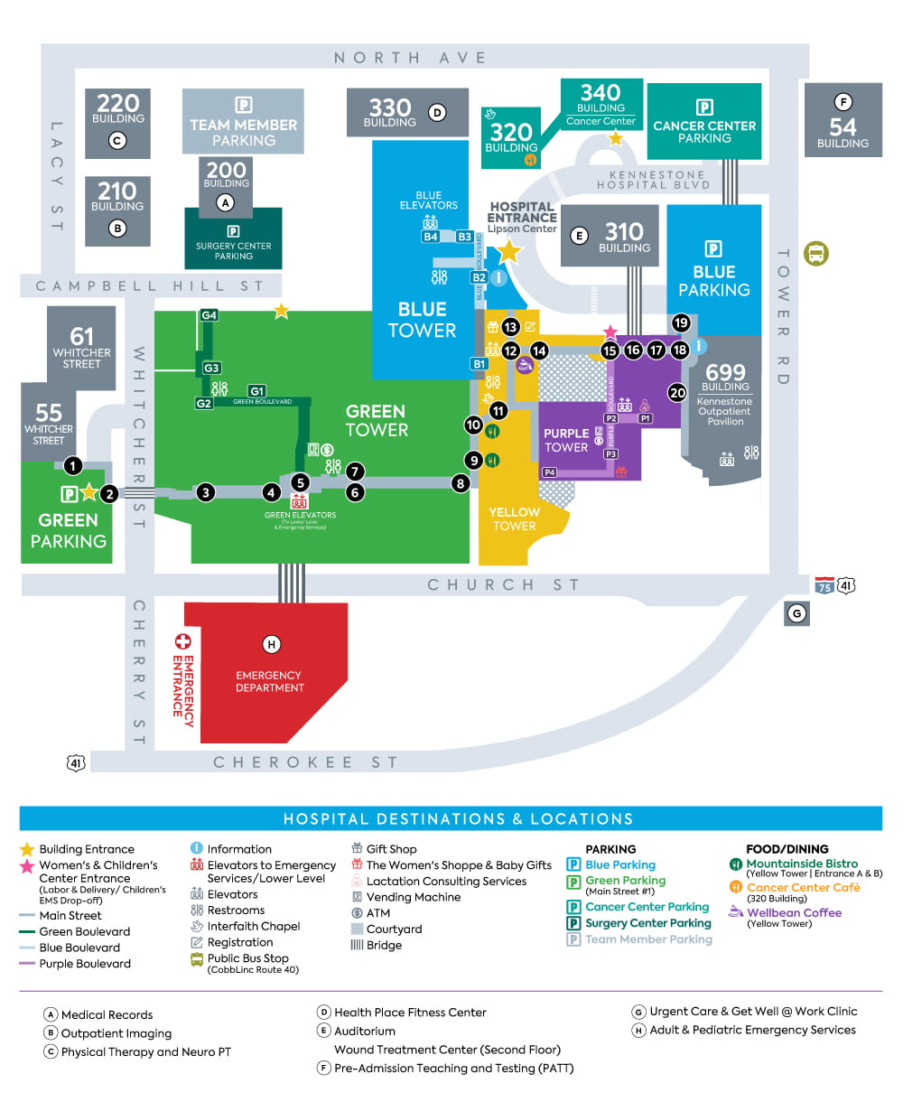 Kennestone Campus Map