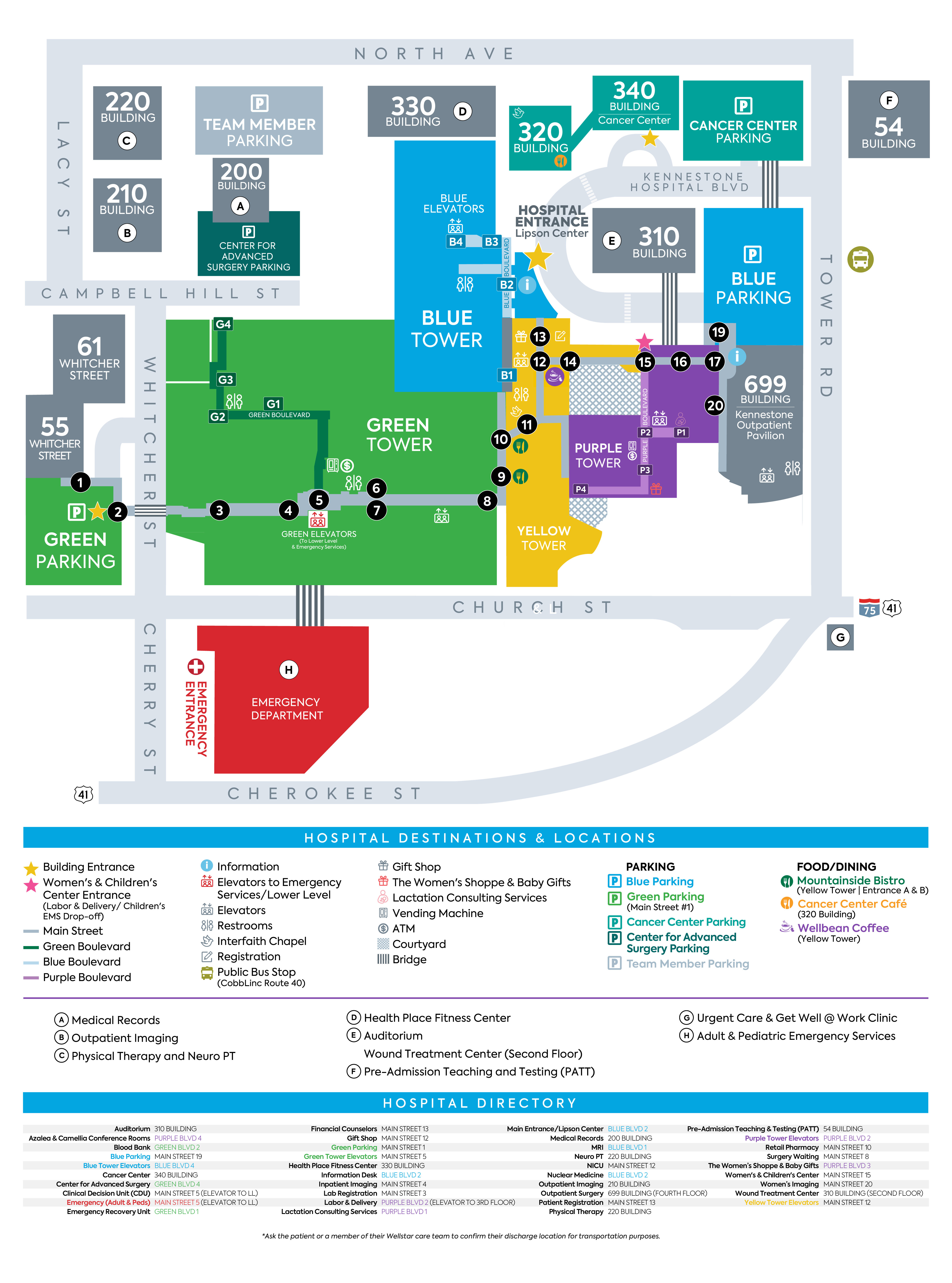 Kennestone Campus Map