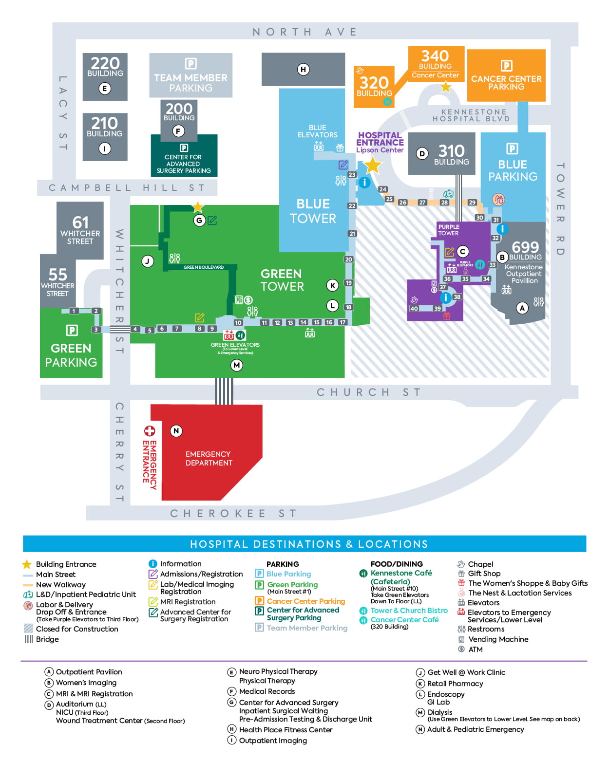 Kennestone Campus Map