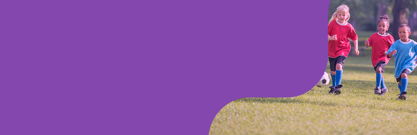 Image of Kids Playing Soccer