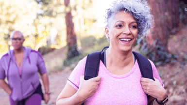 Photo of people hiking