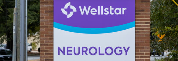 Wellstar Neurology monument sign at 4460 Austell