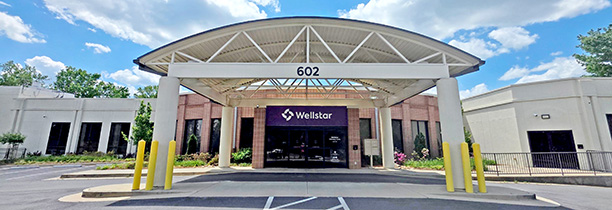 An entrance to Primary Care 602 West Memorial Drive