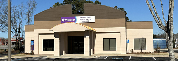 Exterior photo of Wellstar Primary Care 702 Veterans Parkway Suite A Barnesville, GA 30204