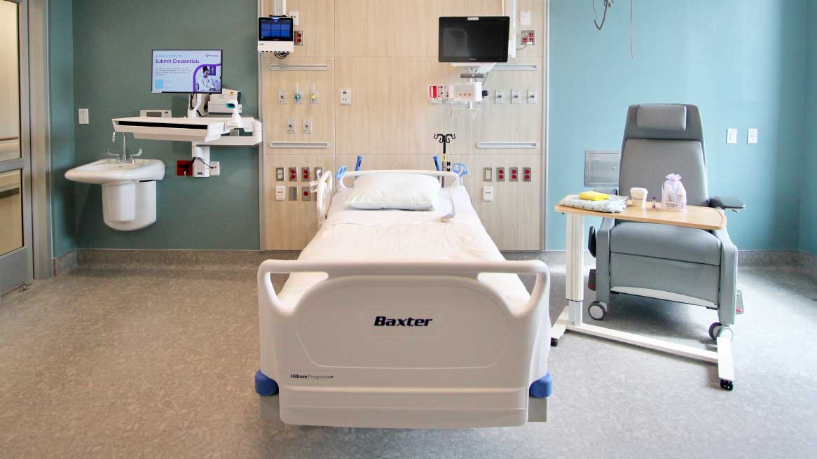 Image of Wellstar Columbia County Medical Center patient room