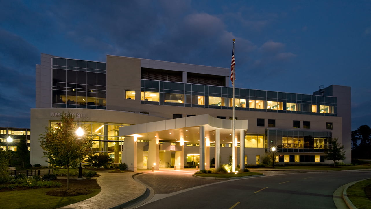 West Georgia Medical Center - EXTERIOR 1-Night_- Carousel 1283x722