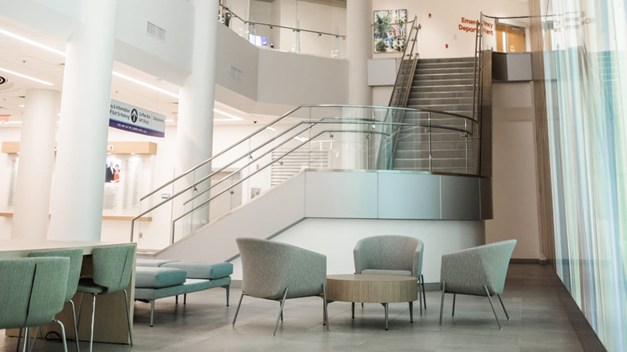 View of Lobby at North Fulton Hospital 