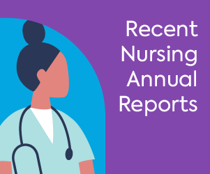 Recent nursing annual reports