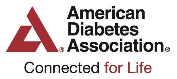American Diabetes Association ADA logo. Reads Connected for Life. 