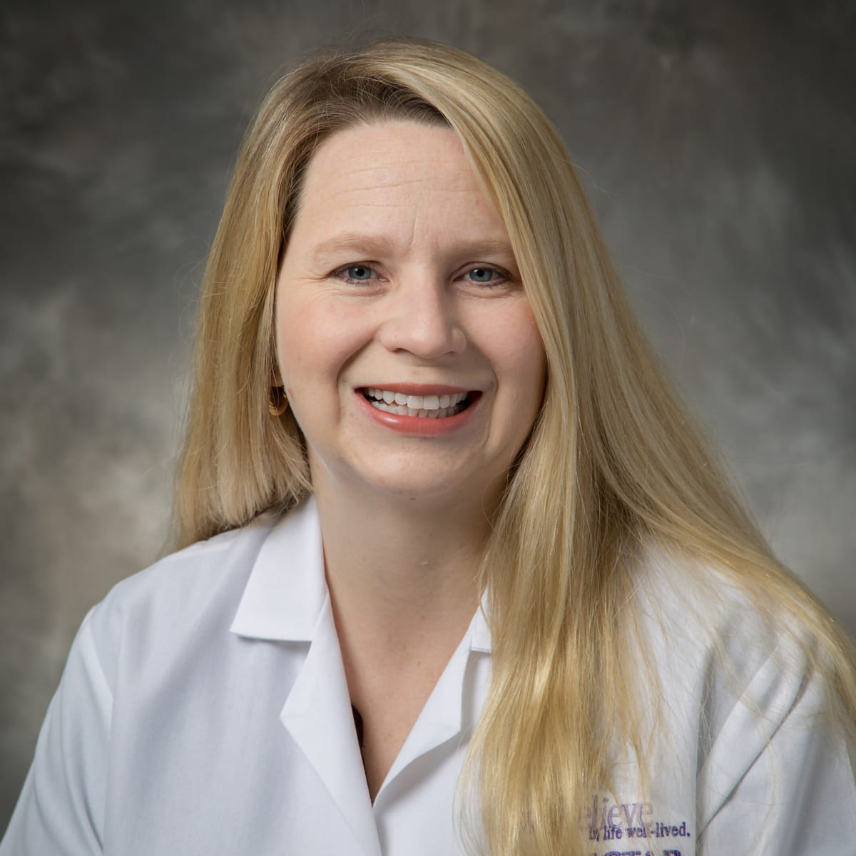 A friendly headshot of Amber Driskell, MD