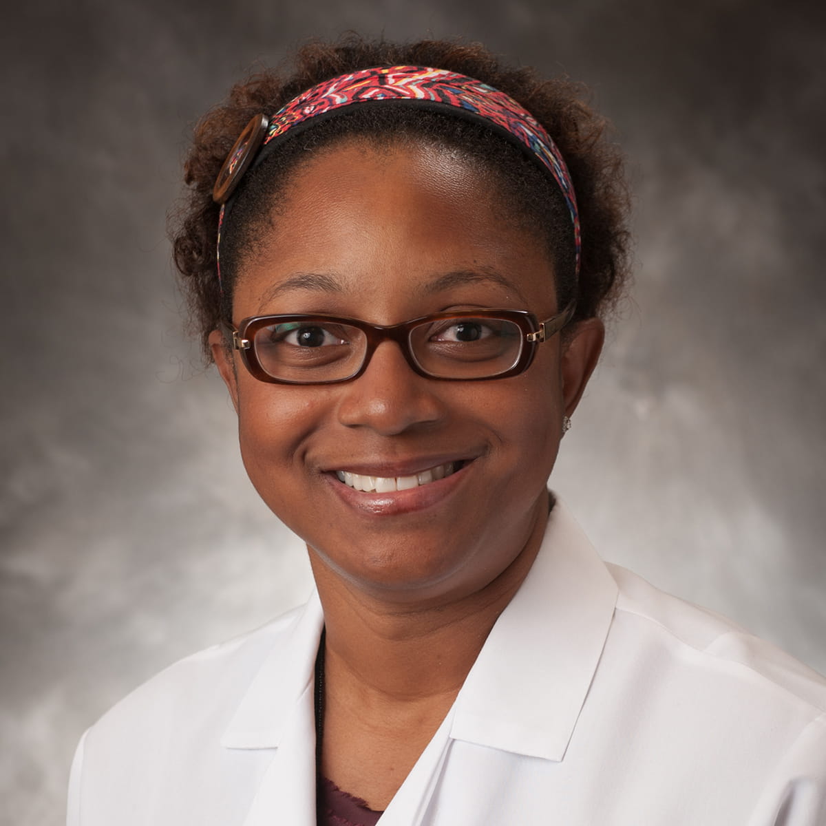 A friendly headshot of Karen Hamilton, MD