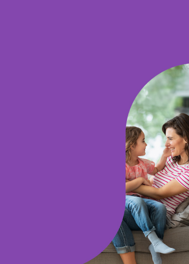 Image of mother and daughter